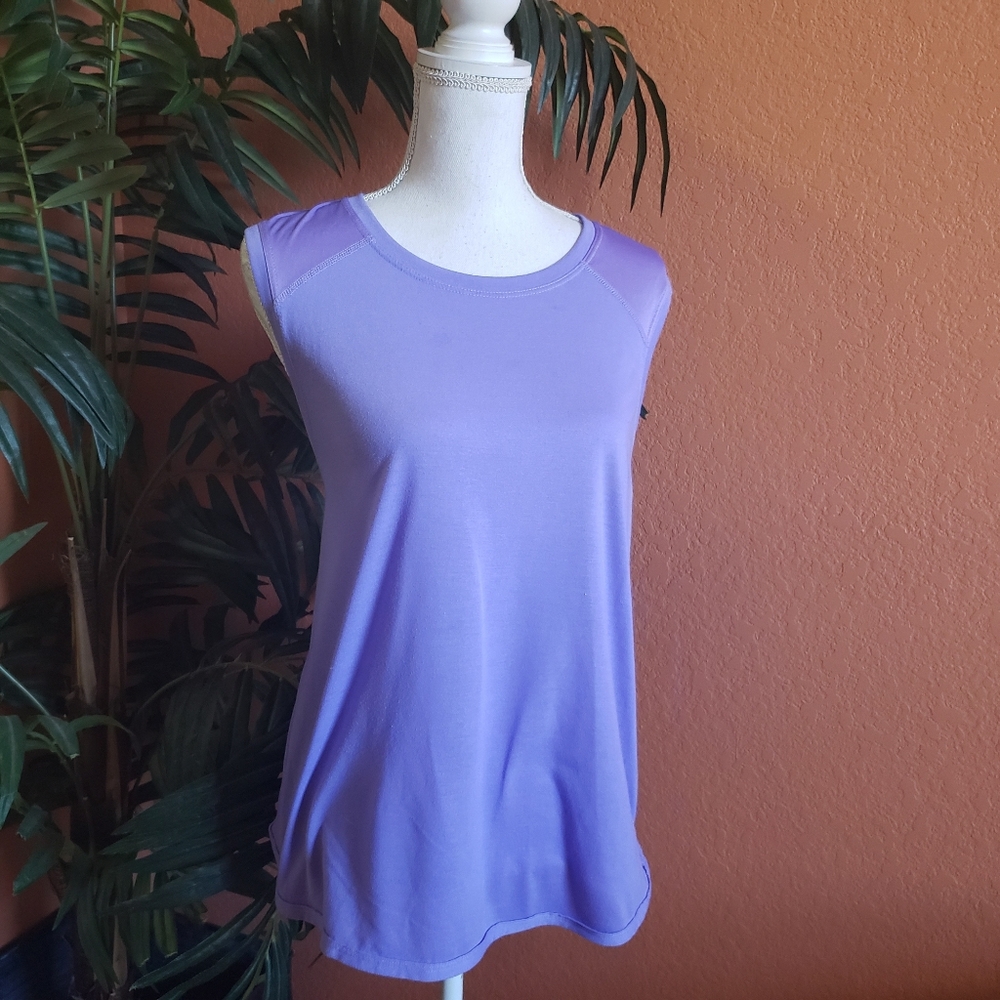Athletic Works Purple Muscle Tank Top XXL